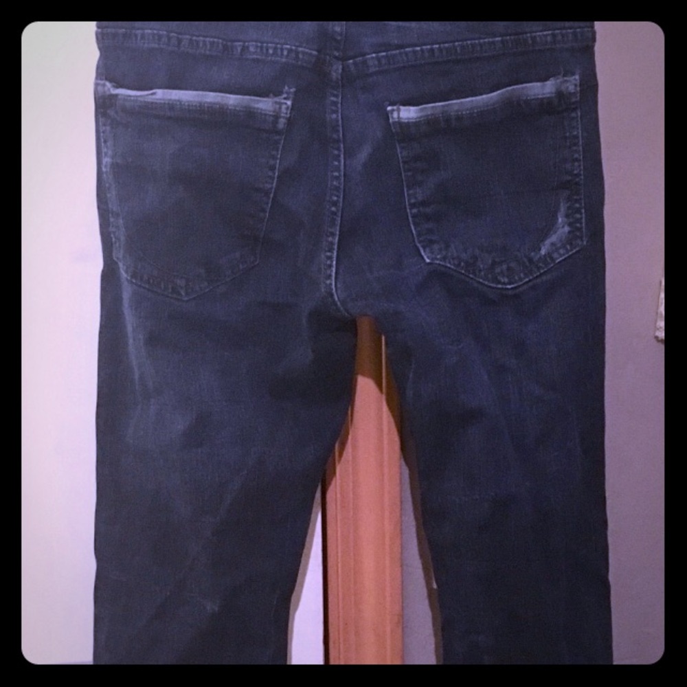 Paper denim and cloth jeans